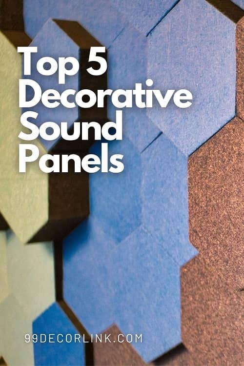 Top 5 Decorative Sound Panels