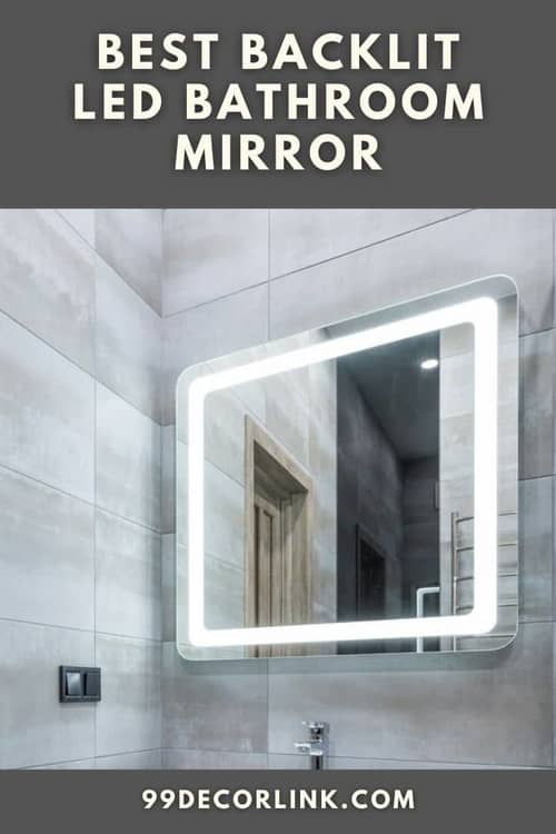 Best Backlit Led Bathroom Mirror Pinterest