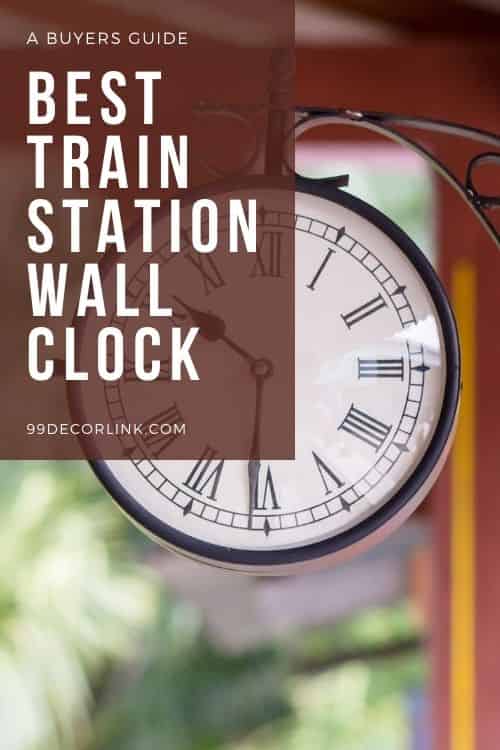 Train Station Wall Clock pinterest
