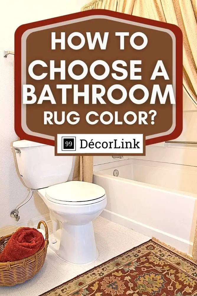 How To Choose A Bathroom Rug Color Pinterest