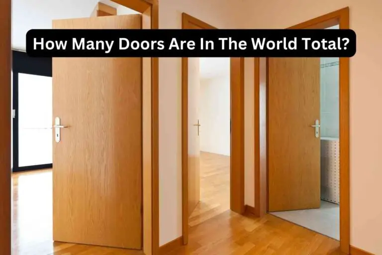 How Many Doors Are In The World Total 2023?