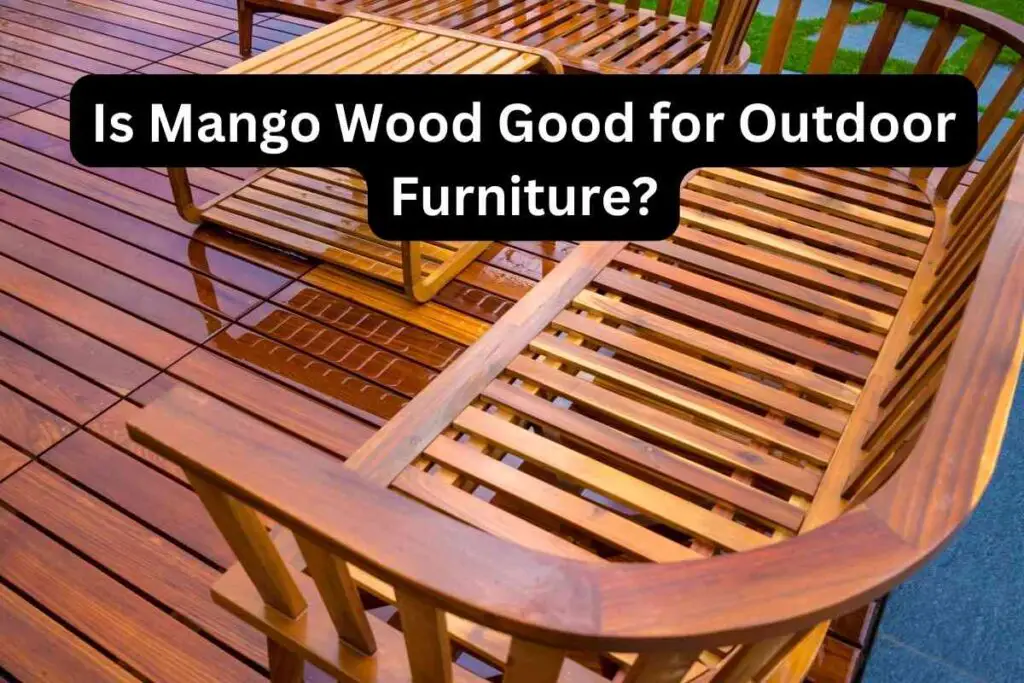 Is Mango Wood Good for Outdoor Furniture