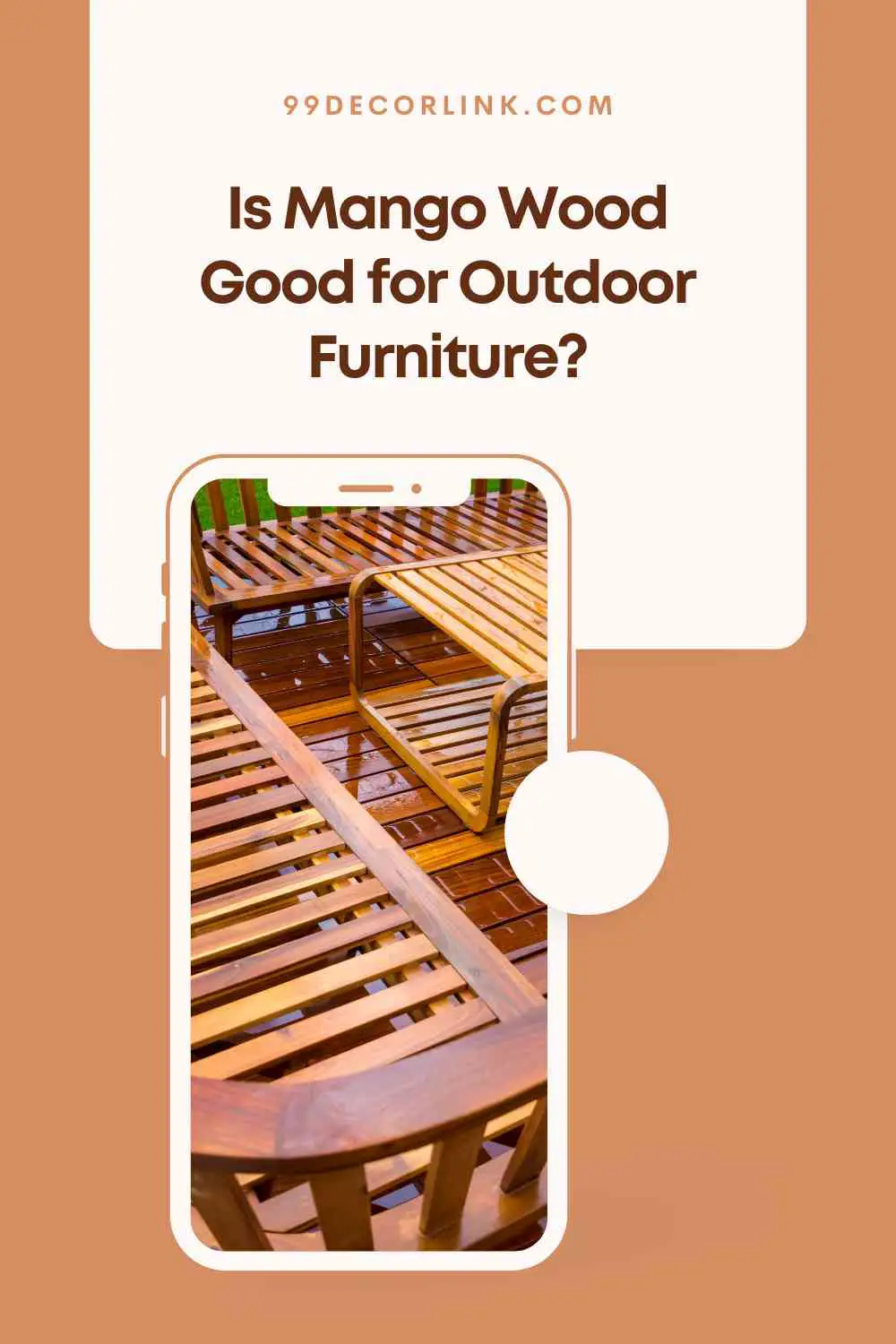 Is Mango Wood Good for Outdoor Furniture pin