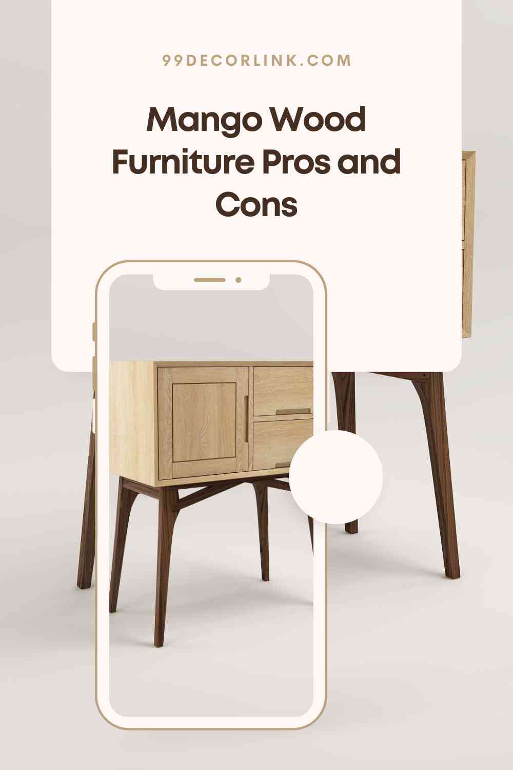 Mango Wood Furniture Pros and Cons pin