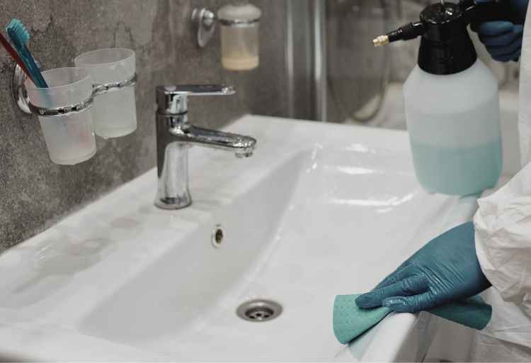 How To Get Burn Marks Off Bathroom Sink